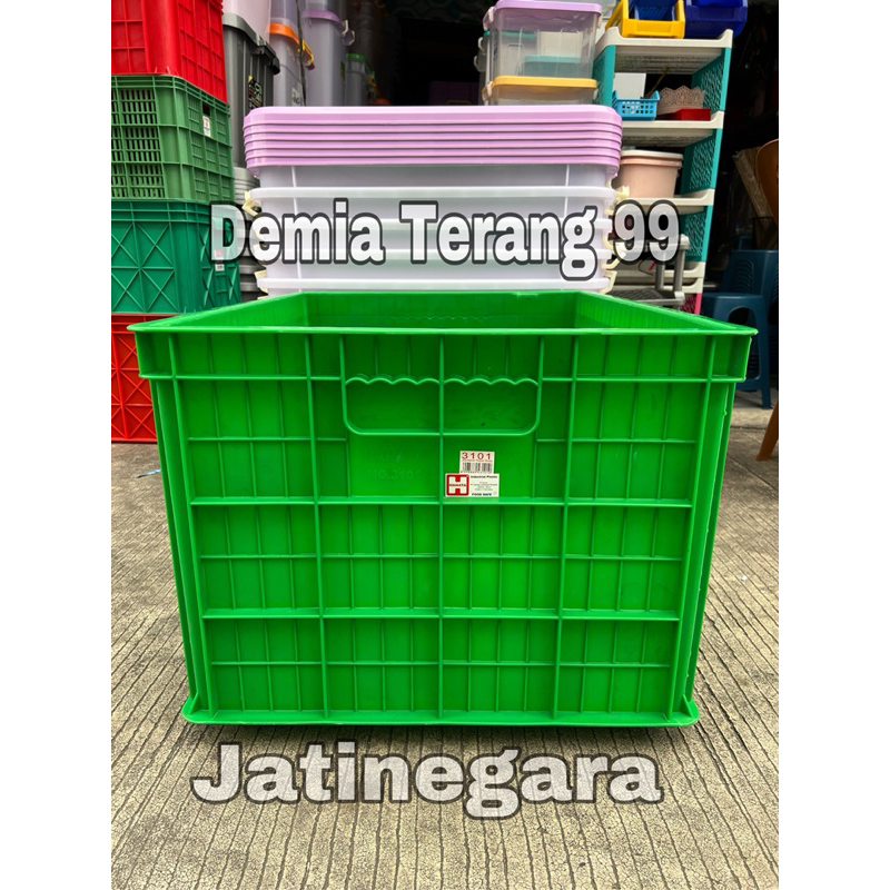 Hanata Container Box Industri Besar 3101 + Roda