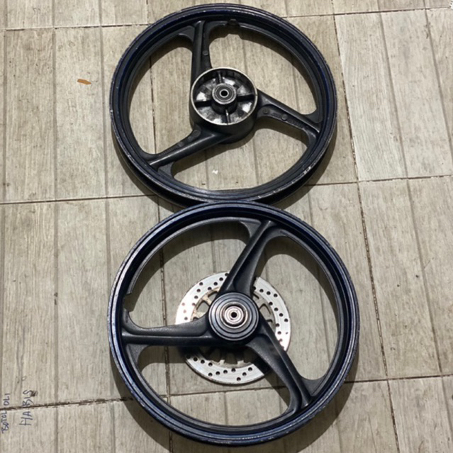 Velg ORI ENKEI Or OEM Depan Belakang Set Yamaha FIZ R Full Clucth Rumah Laker Aman bukan RCB bkn BRT