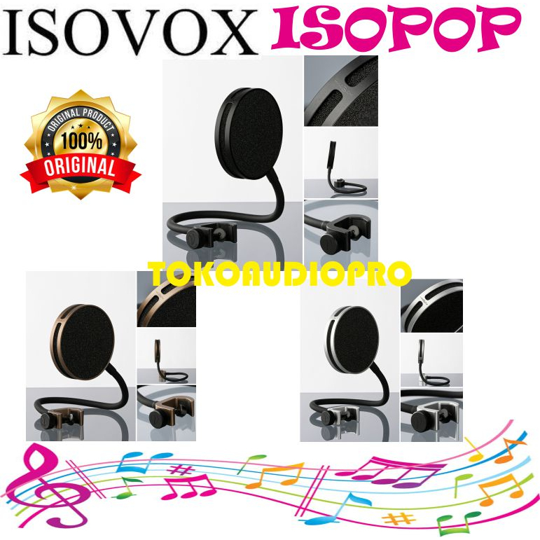 ISOVOX IsoPop Premium Pop Filter Microphone Pop Filter