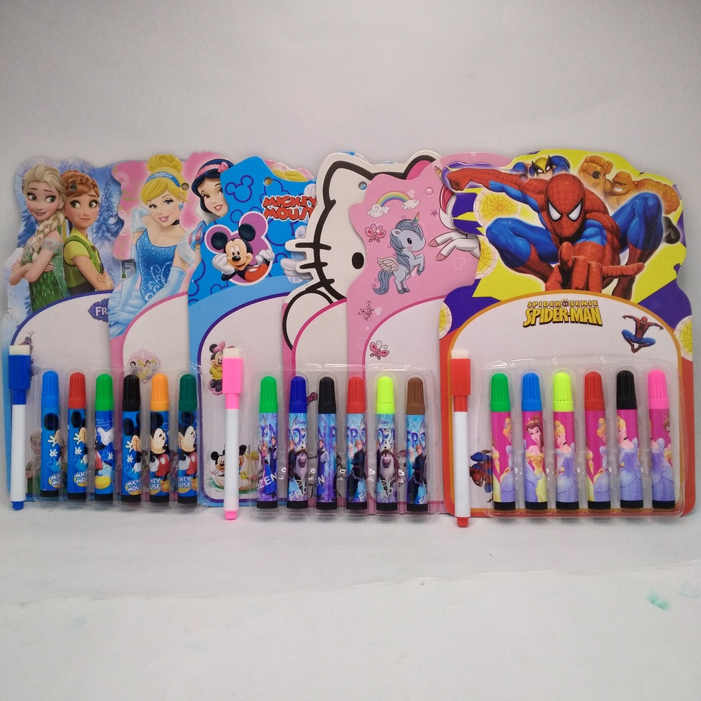 

SET PAPAN TULIS+SPIDOL MINI KARAKTER UNTUK ANAK