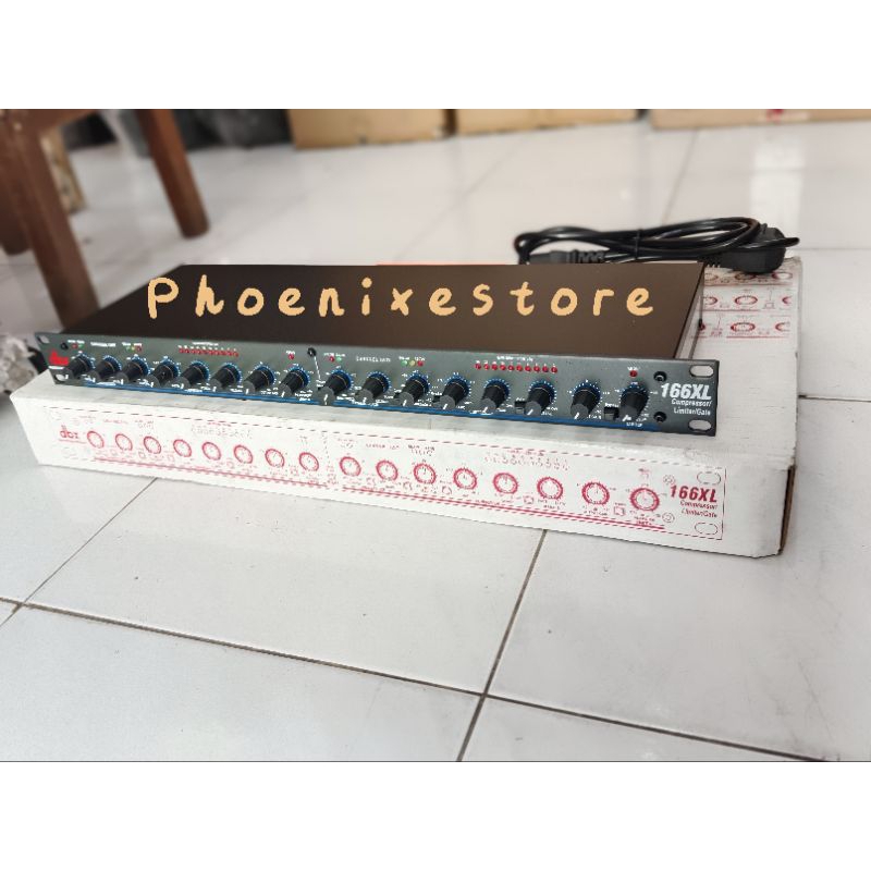 DBX 166XL COMRESSOR / LIMITER / GATE ( GRADE A )