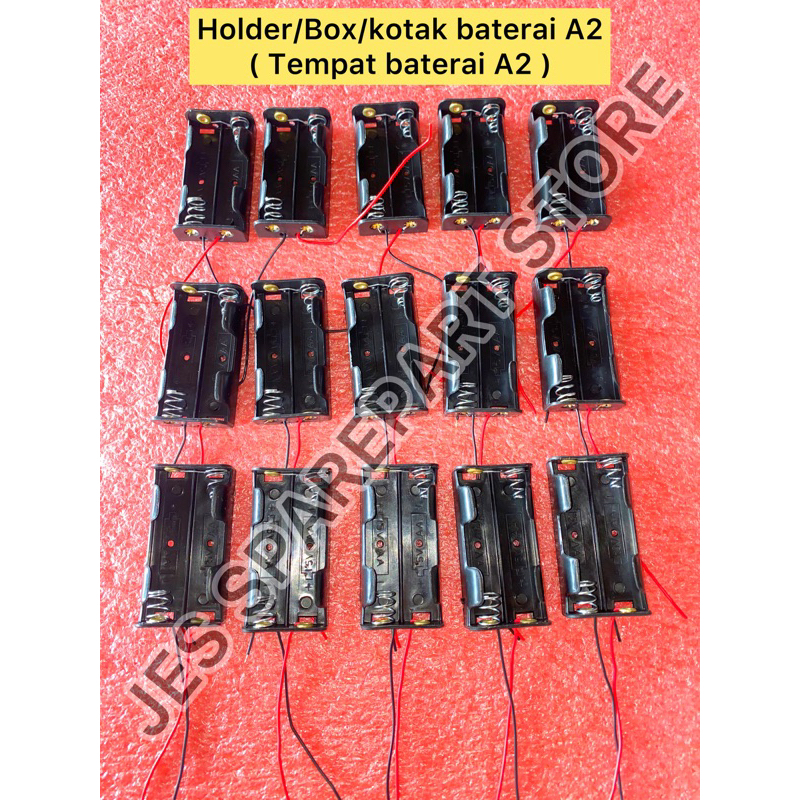 Holder/Box/kotak baterai A2 ( Tempat baterai A2 )