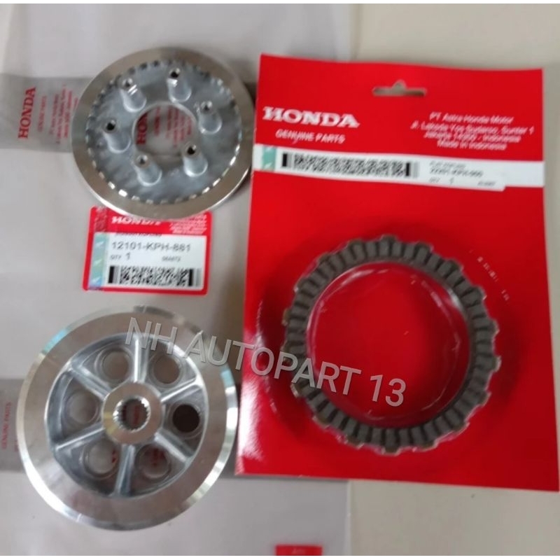 RUMAH PLAT KOPLING+PLAT KOPLING SUPRA X 125 LAMA/SUPRA X 125 R /KARISMA