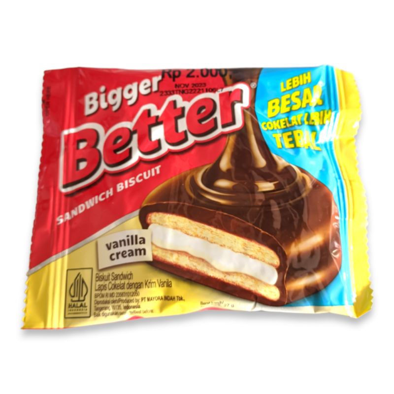 

Better Sandwich Biscuit Vanilla Cream (Sachet)