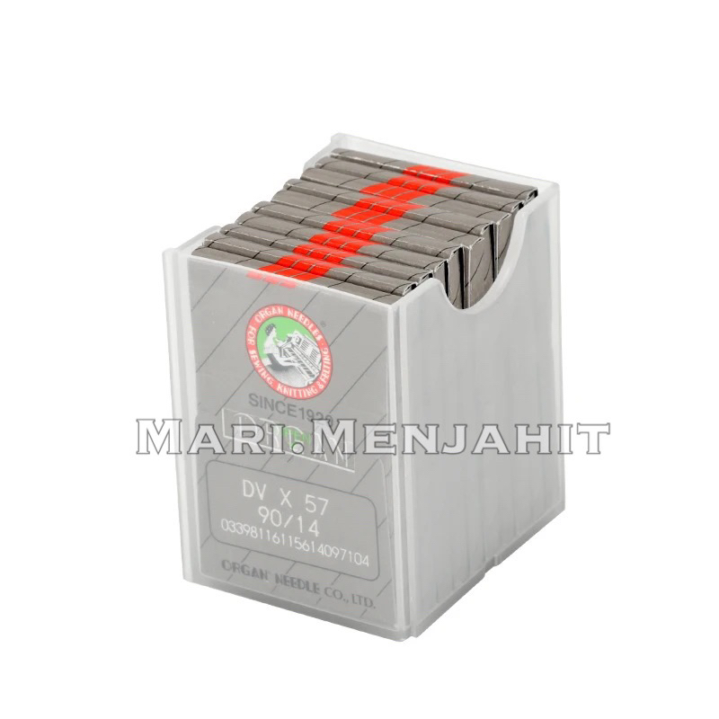 Jarum DVx57 / DV x 57 Organ Needles Japan Ori Jepang  untuk mesin Jahit Kansai smoking smocking