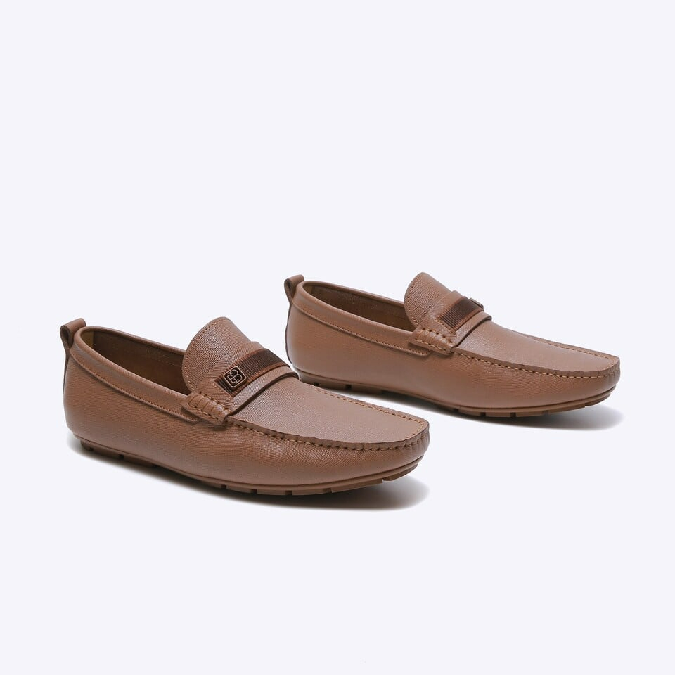 EM91 SEPATU PANSUS EVERBEST PRIA ORIGINAL LOAFER KULIT BRANDED COKLAT BROWN