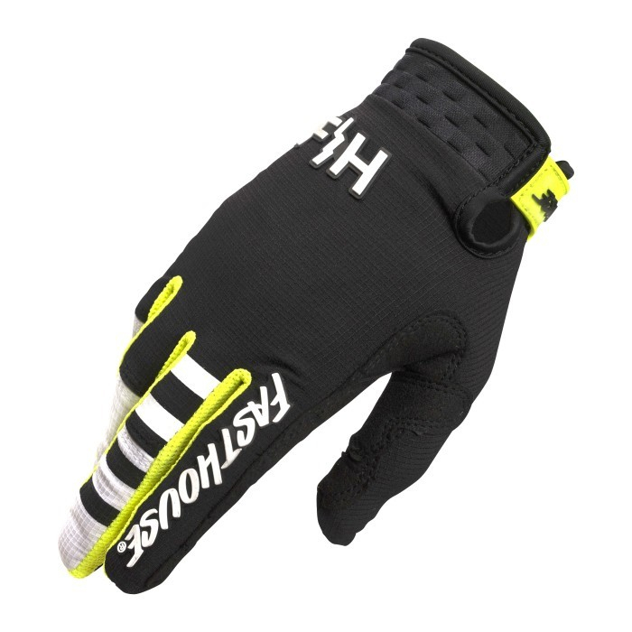 Sarung Tangan FASTHOUSE Elrod Astre Gloves - Hitam Kuning