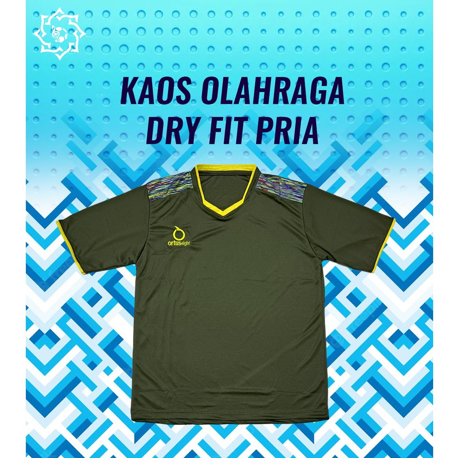 KAOS DRY FIT PRIA / KAOS OLARAGA