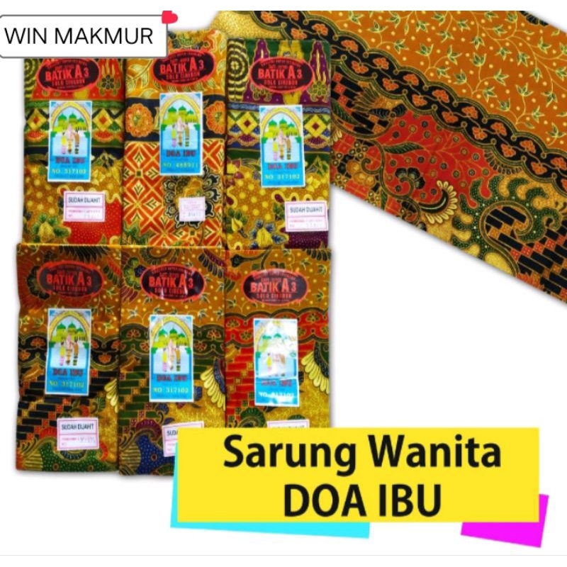 Sarung wanita doa ibu / sarung wanita / sarung doa ibu / sarung wanita bagus