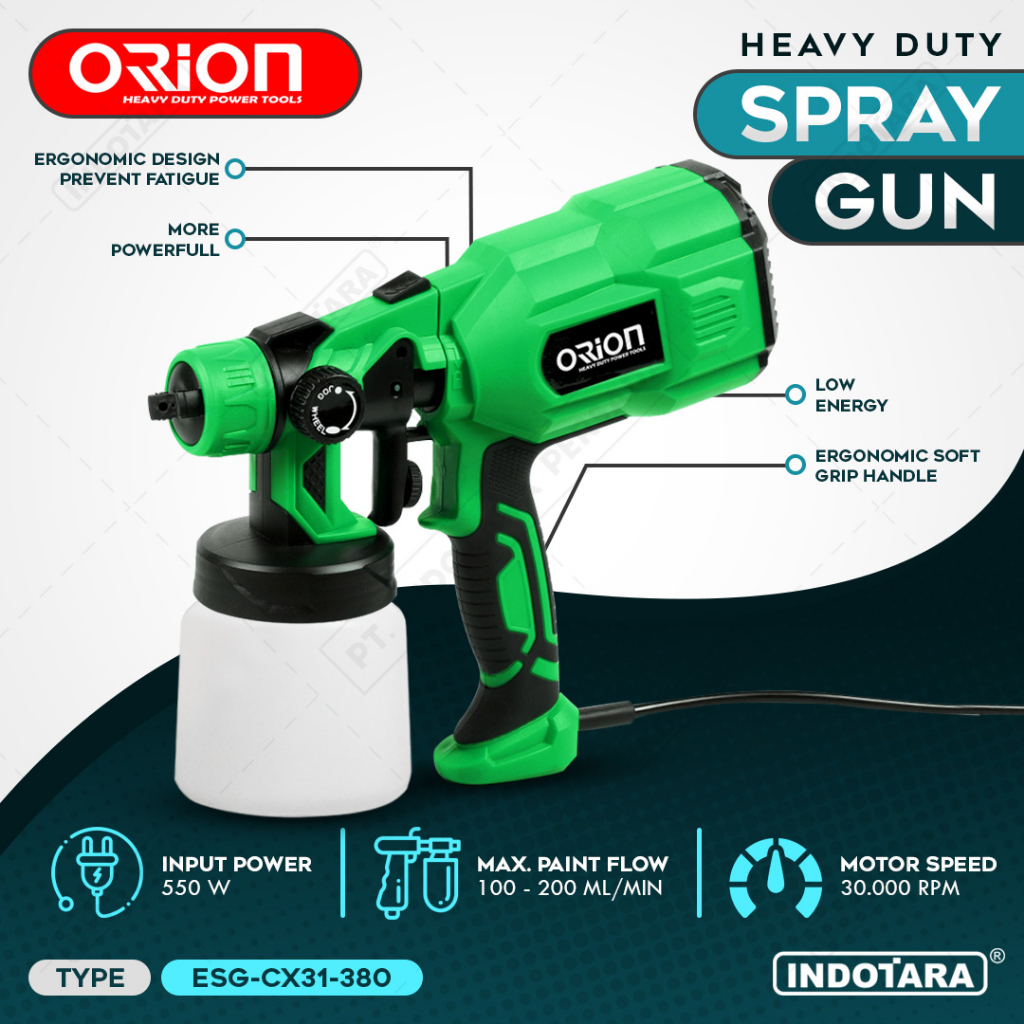 Alat Semprotan Cat Spray Gun Air Dust Orion ESG-CX31-380