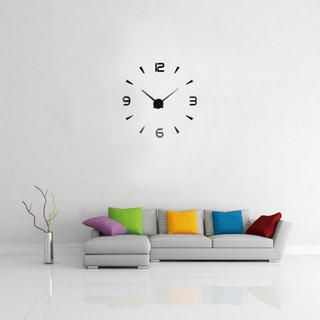 SGM DIY Acrylic Wall Clock Jam Dinding DIY Digital Clock