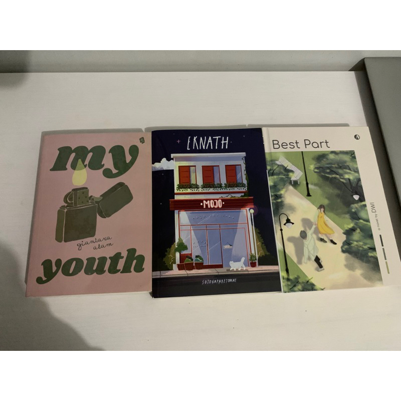 PRELOVED NOVEL AU NCT MY YOUTH BEST PART HARD COVER EKNATH JENO HAECHAN