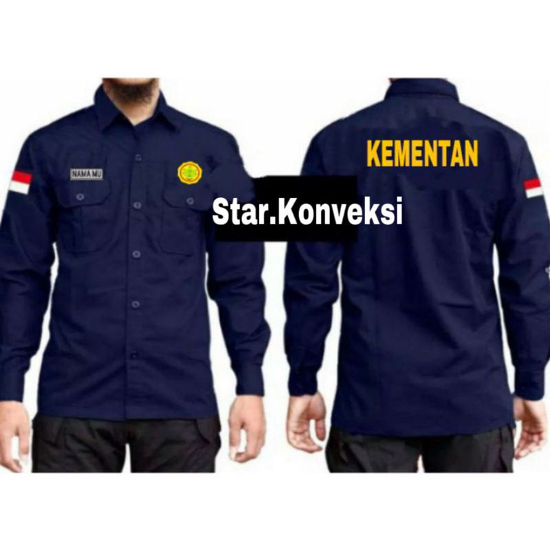 Seragam Kemeja Kerja Baju PDH PDL KEMENTAN Kementerian Pertanian RI
