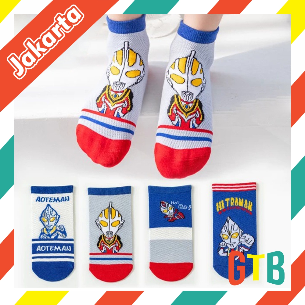 GTB Kaos Kaki Ultraman Anak Laki Laki Import KK036