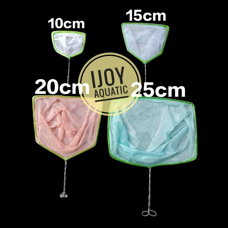 SEROKAN ikan, seser jaring ikan hias