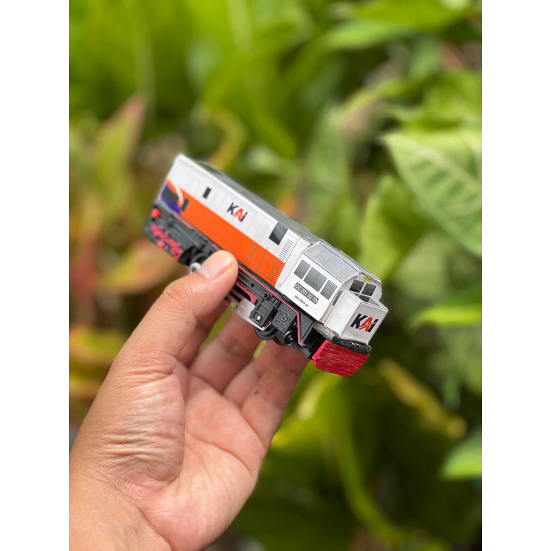 Mainan Kereta Api Lokomotif Cc201 KAi - Miniatur Kereta
