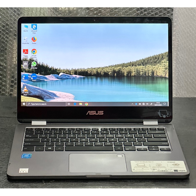 Laptop Asus VivoBook Flip 14 TP401M Celeron N4020 SSD 14inch Touchscreen FHD Second