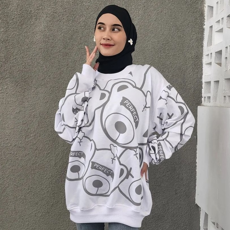 Public - Panda Sweater XXL - Sweater Unisex Kekinian