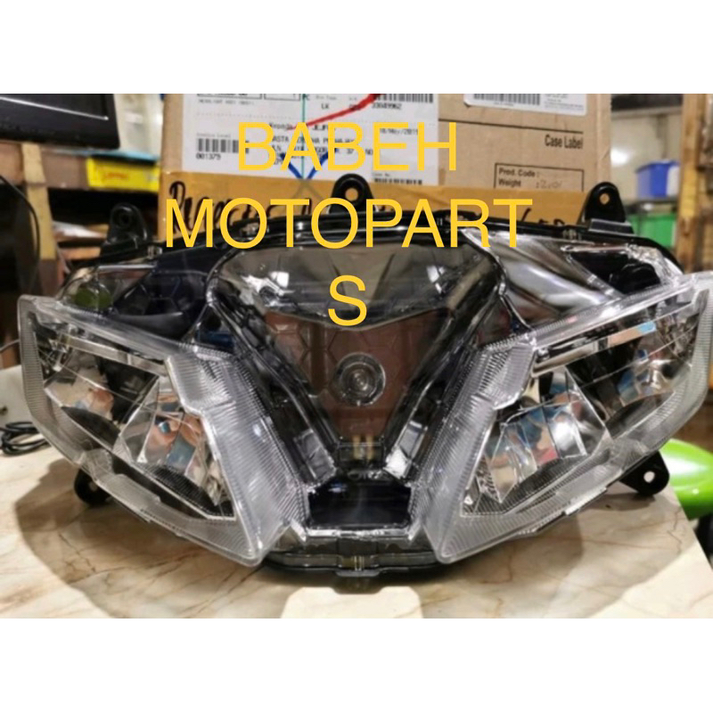 REFLEKTOR LAMPU DEPAN R15 V3 VVA ORI YAMAHA aerox lexy gear 125 new nmax vva vario 125 150 led new o