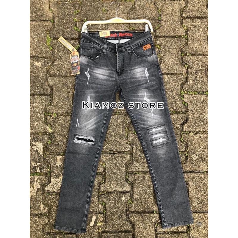 Celana panjang jeans street sobek sobek terbaru original