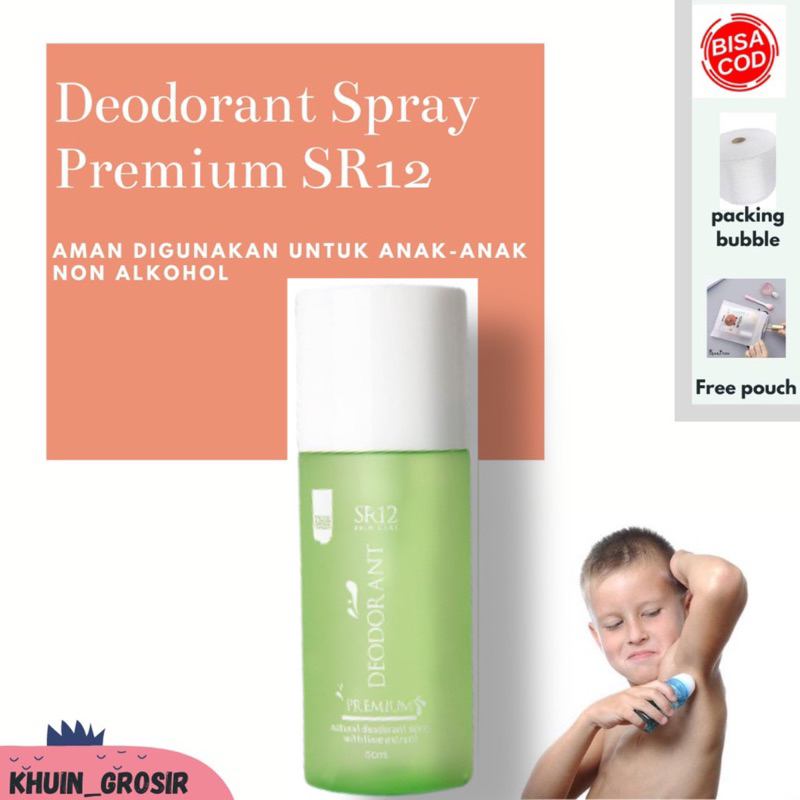 Deo Spray / Deodorant Anak / Deodoran Spray / Penghilang Bau Badan / Deodorant Non Alkohol
