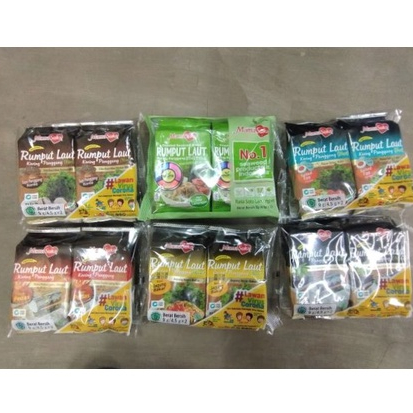 

MAMASUKA Rumput Laut Renyah & Gurih, 4,5 gr x 2 ( 9 gr ).