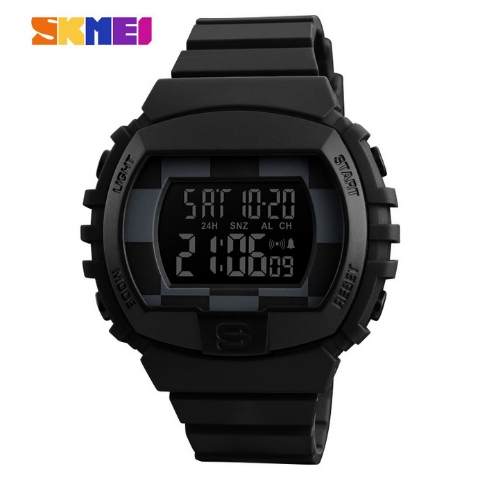 Jam Pria Digital Laki Jam Tangan Pria Anti Air Jam Cowok Digital Mura Cassio Skmei 1304 Ori