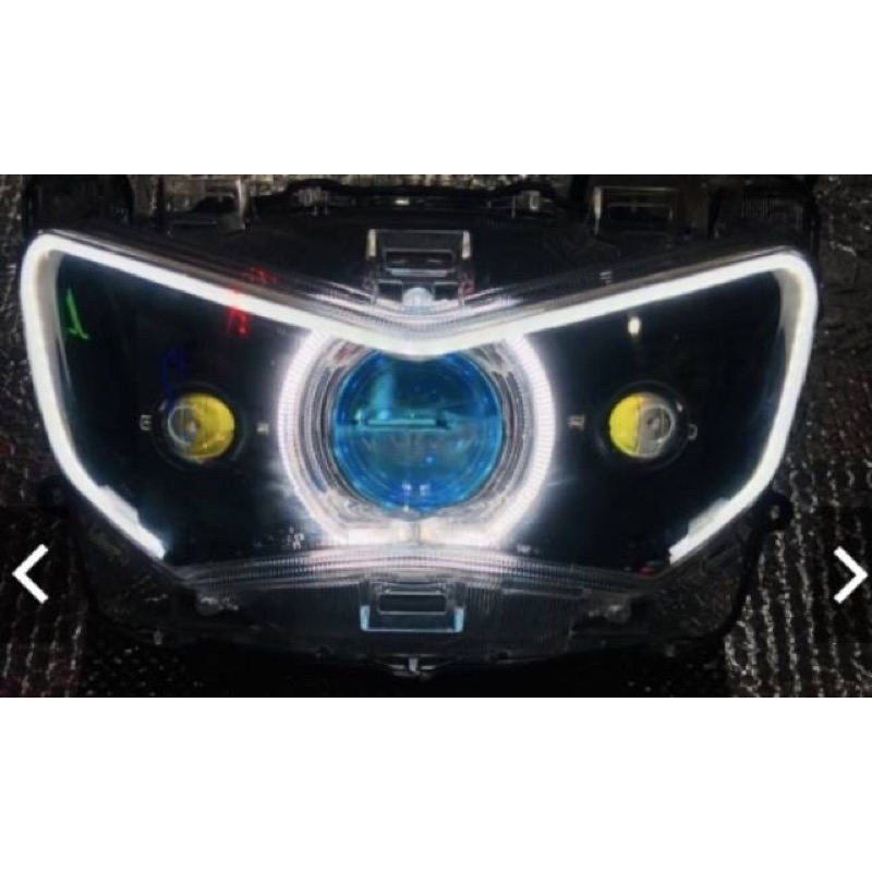 LAMPU DEPAN / HEADLAMP CUSTOM BILED PROJECTOR YAMAHA ALL NEW NMAX