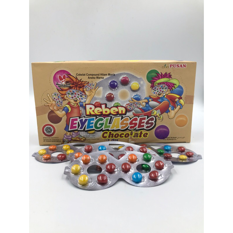 

Reben Eyeglasses Chocolate isi 40pcs