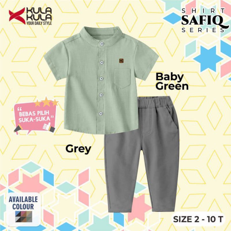 Set Shirt Safiq Series by KulaKulakids