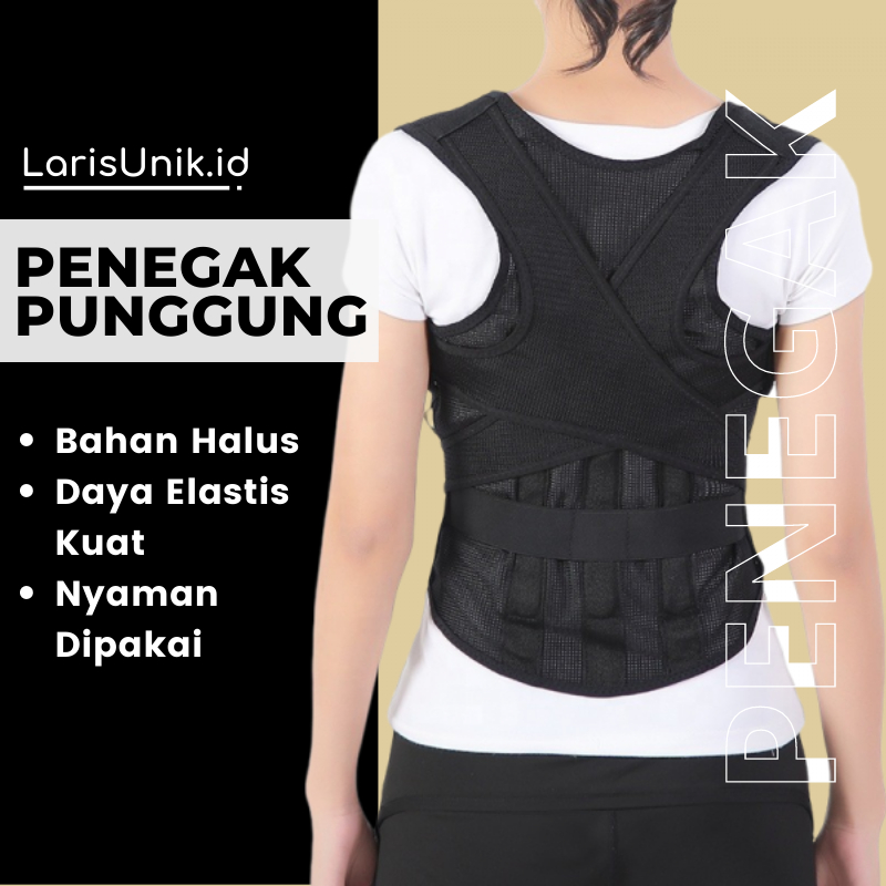 Sabuk Penyangga Punggung Babaka Back Support Belt Alat Terapi Punggung Sabuk Terapi