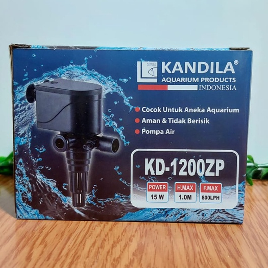 POMPA AQUARIUM KANDILA1200ZP POWERHEAD 15 WATT 800 LPH MESIN POMPA