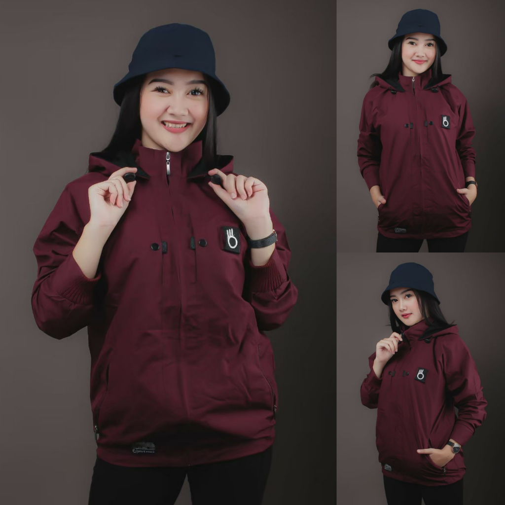 JAKET PARKA WANITA SEMI PARKA CEWEK BLAZER WATERPROOF ORIGINAL