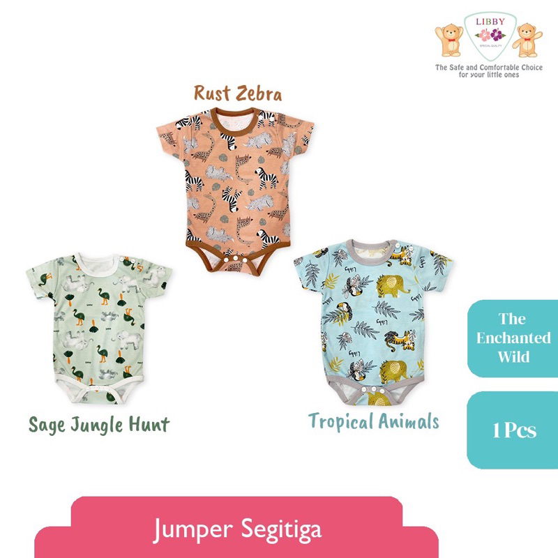 Jumper Segitiga Kodok Segitiga Miyo/ Libby Newborn 0-3M