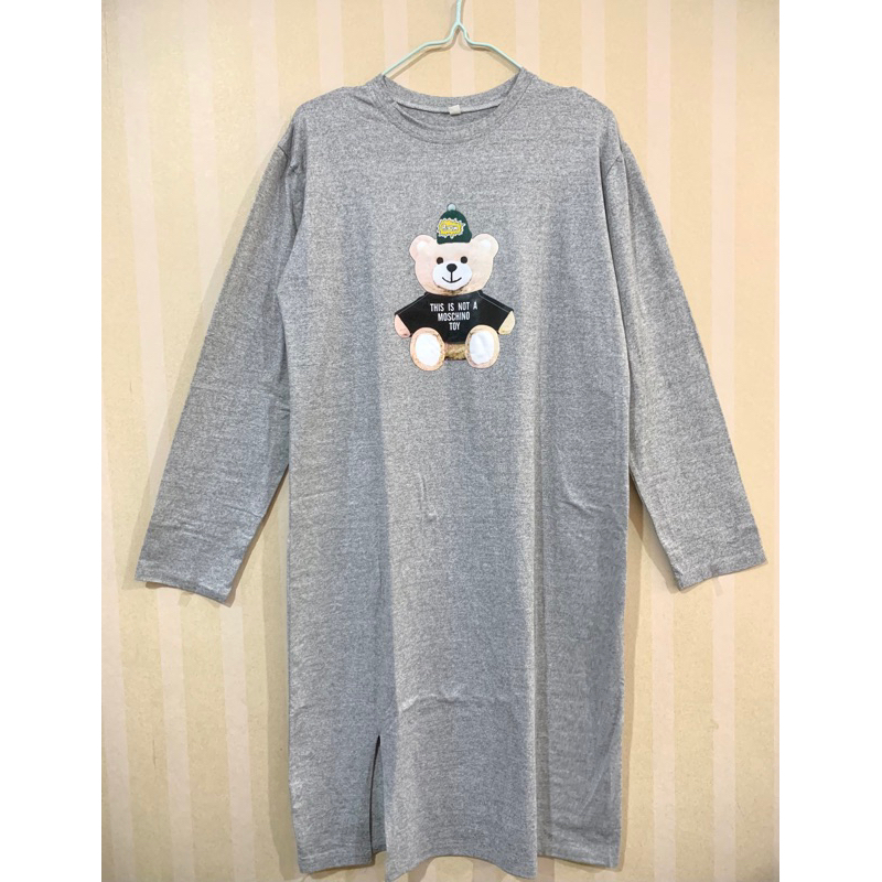 Dress Tiramisu Dress Combed Tunik Beruang tunik Tiramisu Tunik Kekinian Tunik Kaos MF