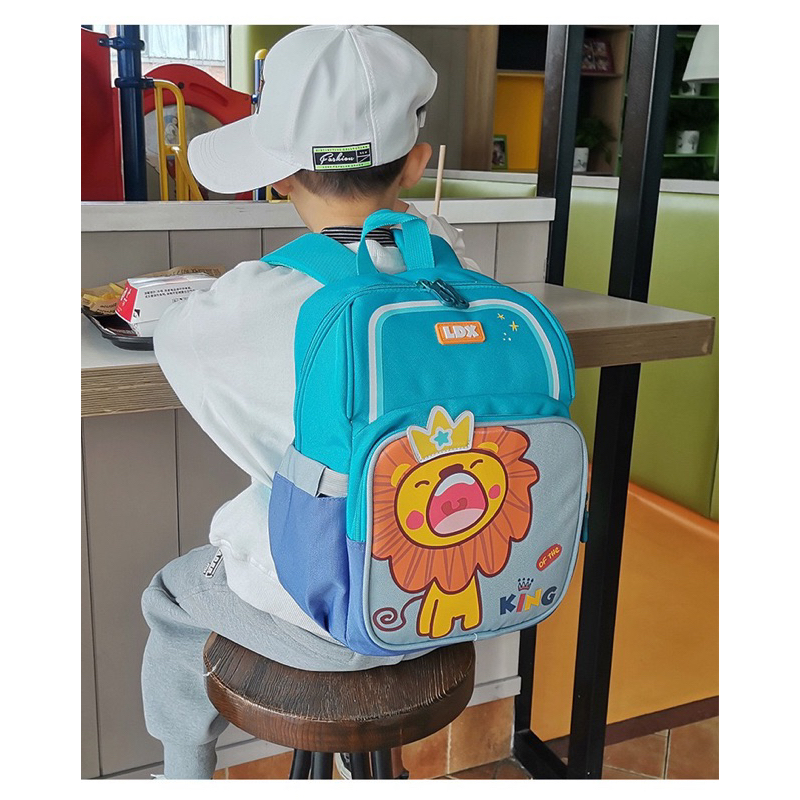 TAS RANSEL ANAK SEKOLAH KARAKTER LUCU - KELINCI LION