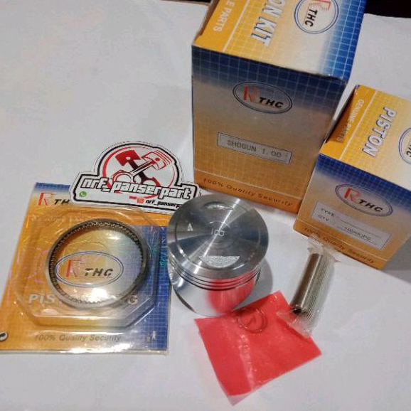 PISTON KIT SEHER SET RING SUZUKI SMASH SHOGUN 110/125 SPIN 125 SKYWAVE OS/SIZE 25 75 100 53,75/54,25