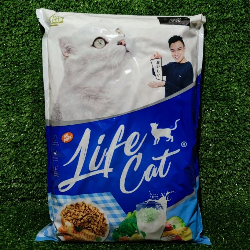 Makanan Kucing Life Cat Dry Food 1Kg