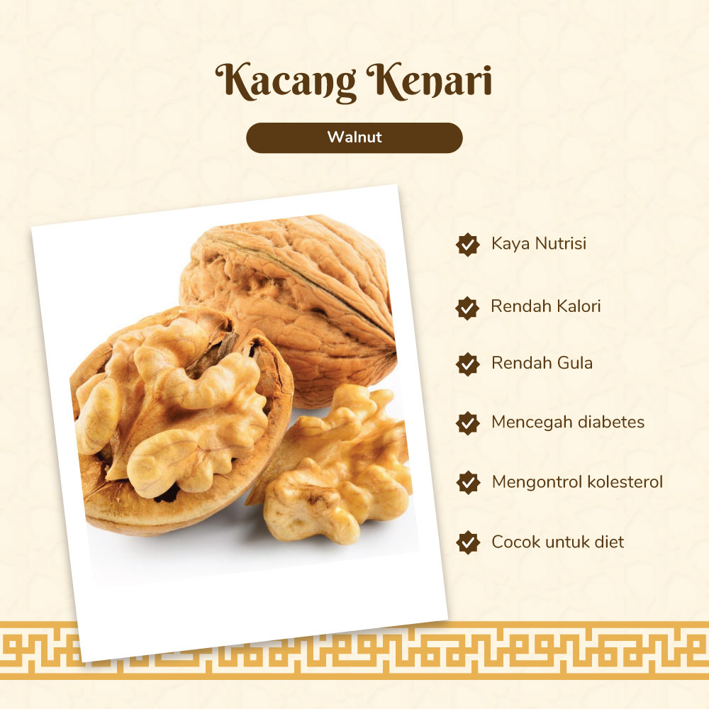 

Arabian Palm - WALNUT Kacang Arab Oleh Oleh Haji Umroh Grosir Original Premium