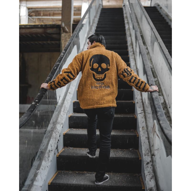 JAKET SHERPA BULU UNISEX TEBAL - JAKET MUSIM DINGIN - JAKET BULU - JAKET  BULU WANITA