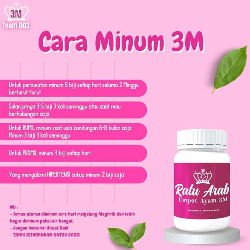 HERBAL 3M EMPOT AYAM RATU ARAB