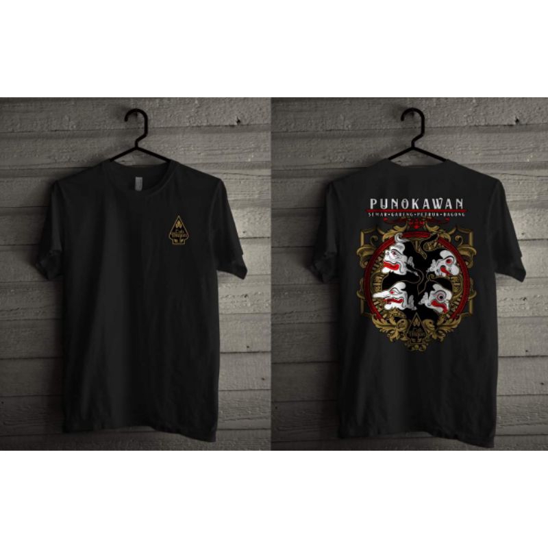 kaos punokawan, kaos budaya, kaos wayang
