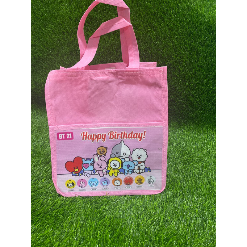 TAS ULTAH SIZE BENTO/BOX NASI 20x20 READY STOK