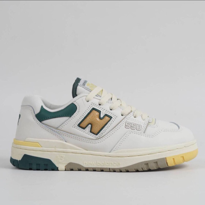 New Balance 550 Eime Lyon &ore Natural Green Import 1:1 ( BNIB )