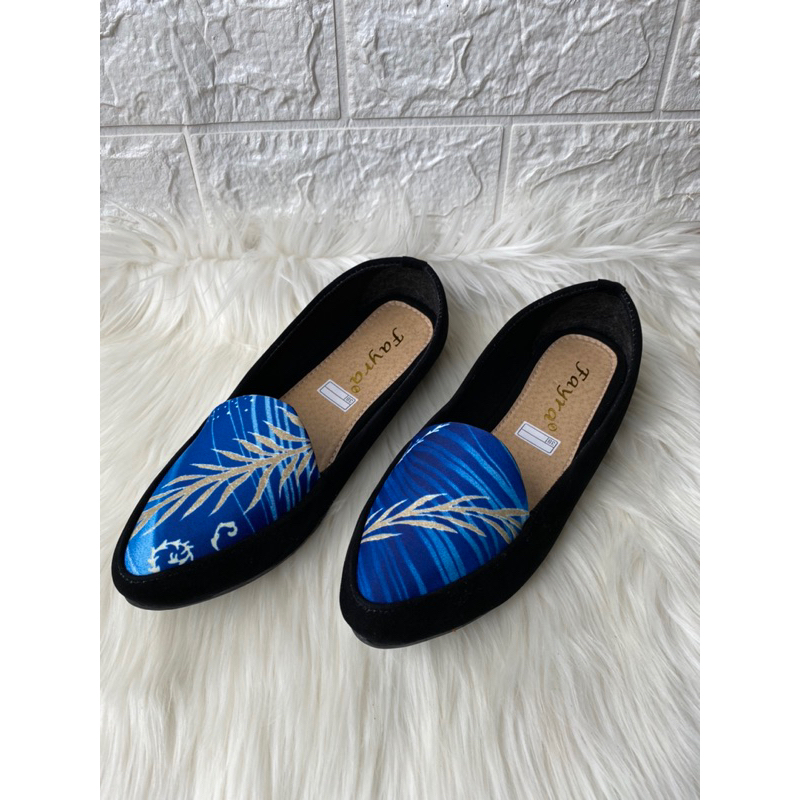 Sepatu Balet Wanita Kerja Santai Simple Motif Random Flatshoes Murah Promo Big Sale bisa COD