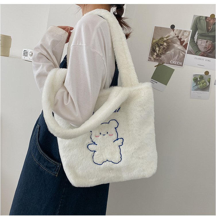 Funatic Tas Bahu Lucu Wanita Import Kekinian Fashion Shoulder Bag Korea FA1088