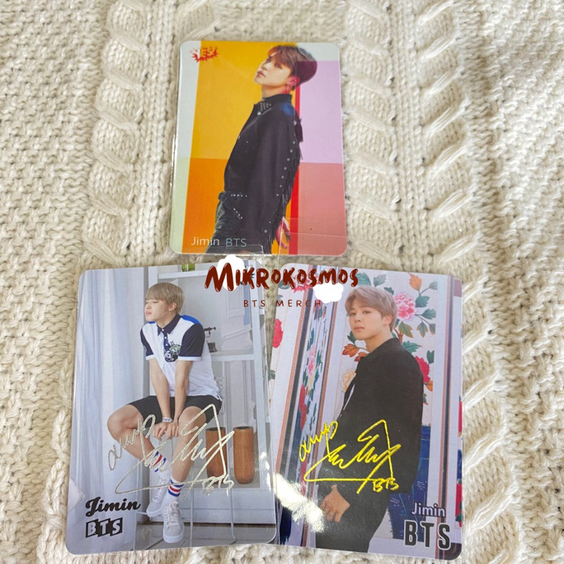 YES CARD - photocard Jimin BTS ready stok