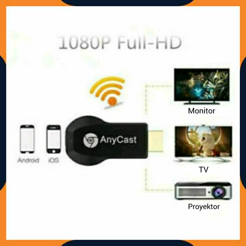 [COD] PAKET ANYCAST DONGLE HP KE TV TABUNG / ANYCAST DONGLE MIRACAST WIRELESS / PENYAMBUNG HP KE TV