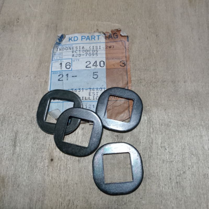 whasher pillion footstep belakang suzuki rc100 rc 80 Crystal sprinter bravo original