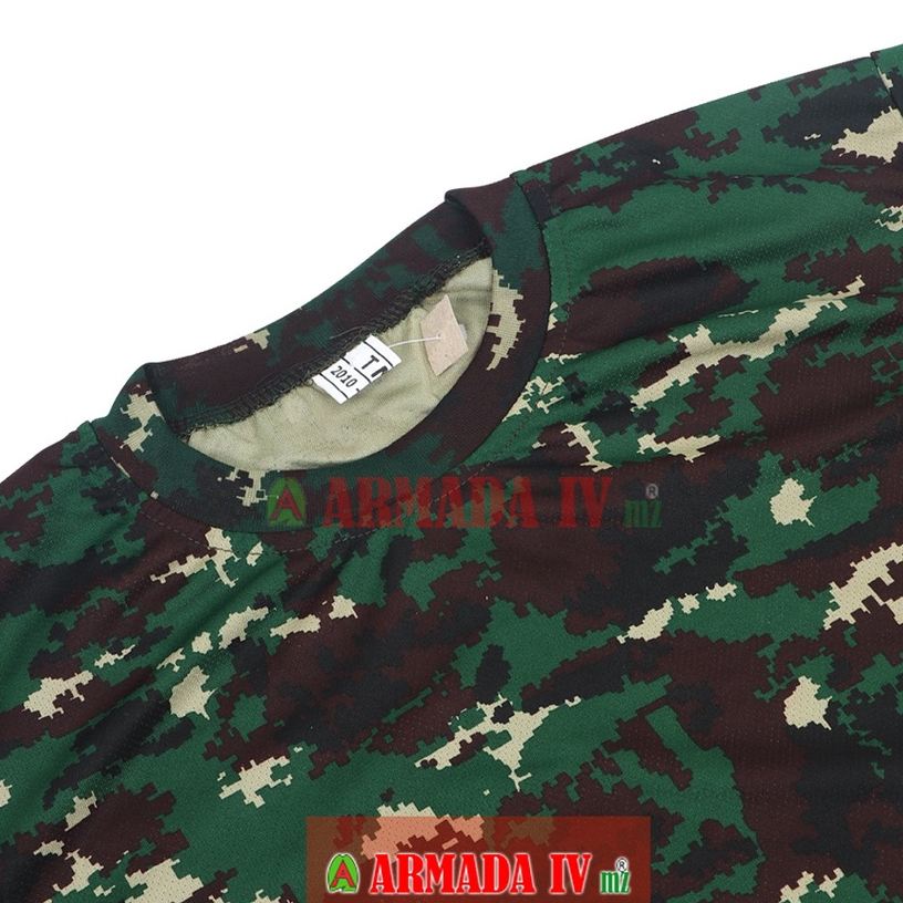 Kaos Loreng NKRI Dryfit TNI Kaos Oblong Pendek